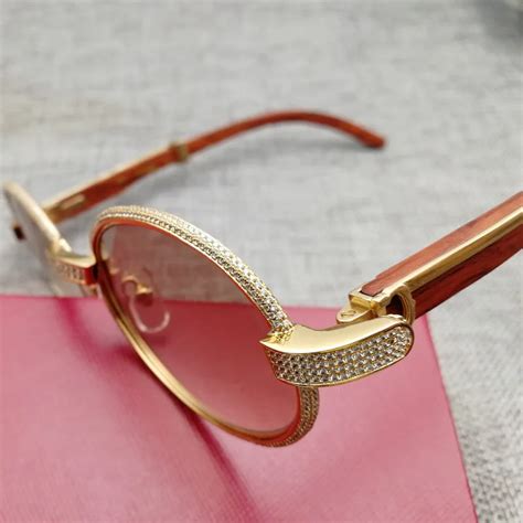 sunglasses with diamonds on frame